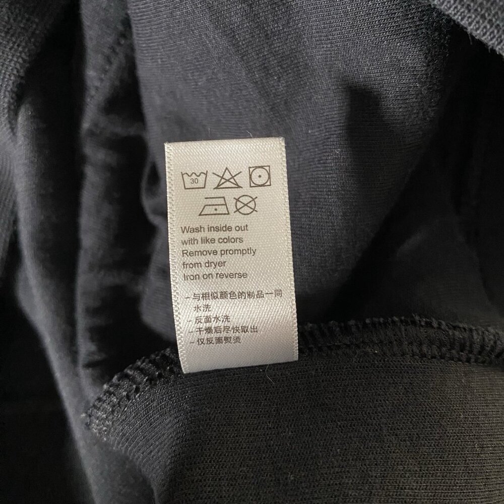 Apple Logo Store Employee Jacket Size Small Black Full Zip Techwear - Picture 11 of 13